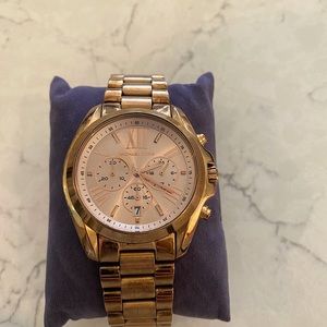 Rose gold Michael Kors watch- 45mm